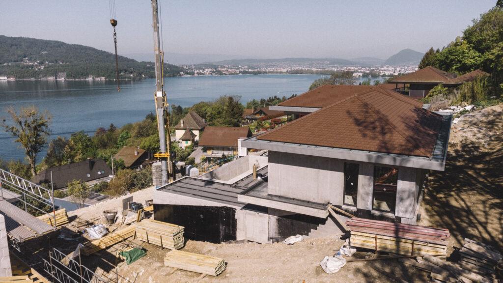 Villa en construction