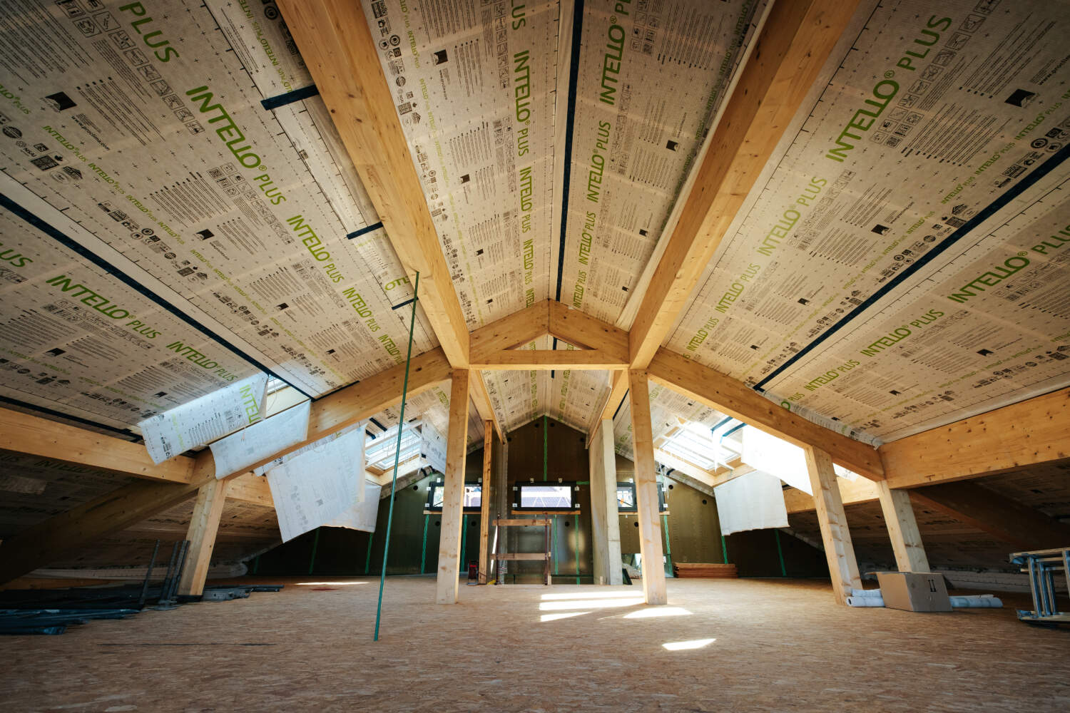 Construction toiture bois