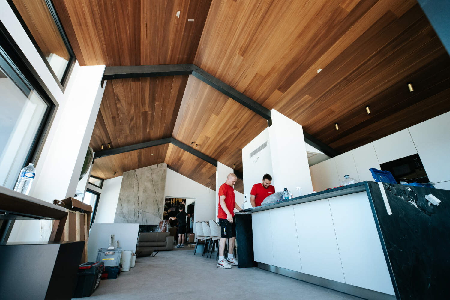 Aménagement intérieur bois